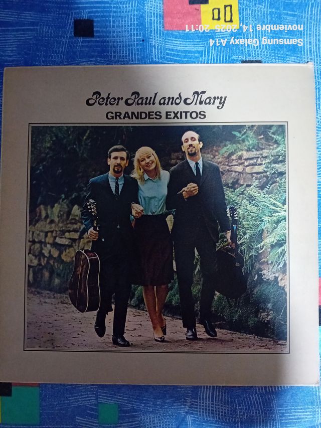 Vinilo Peter Paul and Mary Grandes Exitos
