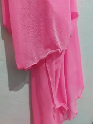 Pareo de playa rosa Fucsia.