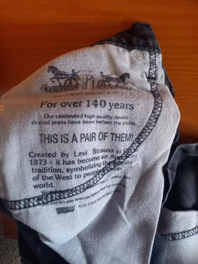 Pantalón Vaquero Levi's Negro