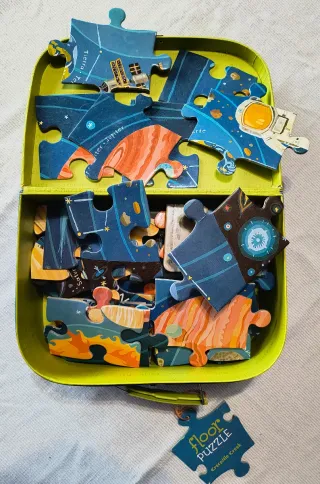 Puzzle de suelo Crocodile Creek