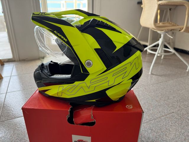 Casco Kappa KV30 Enduro XL Amarillo solo Canarias