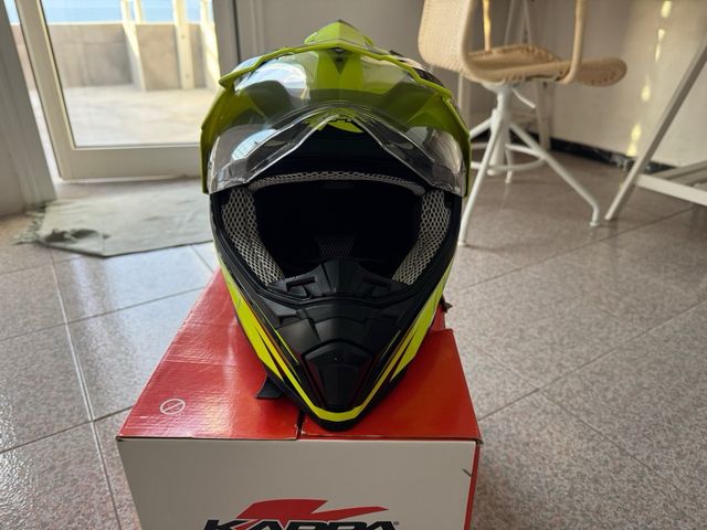 Casco Kappa KV30 Enduro XL Amarillo solo Canarias