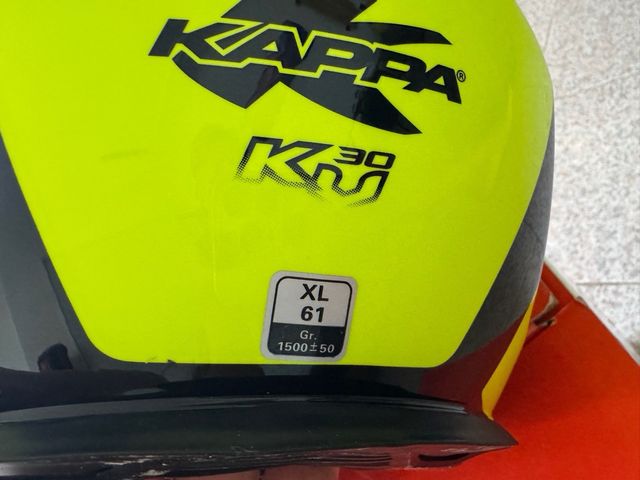 Casco Kappa KV30 Enduro XL Amarillo solo Canarias
