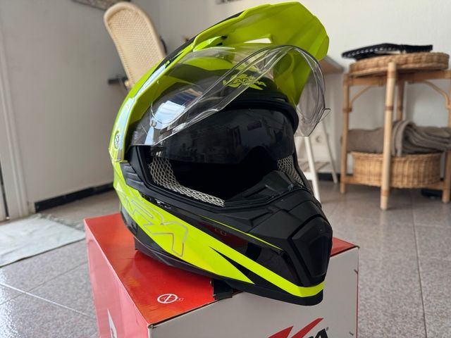 Casco Kappa KV30 Enduro XL Amarillo solo Canarias