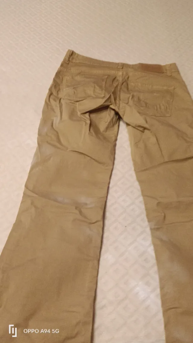 Pantaloni estivi donna beige taglia 42 NUOVI