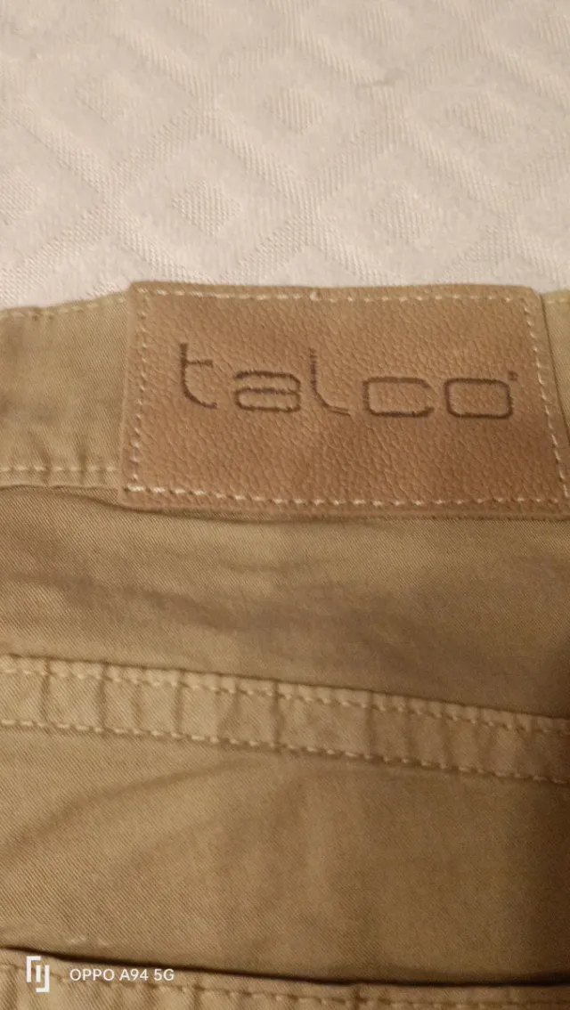 Pantaloni estivi donna beige taglia 42 NUOVI