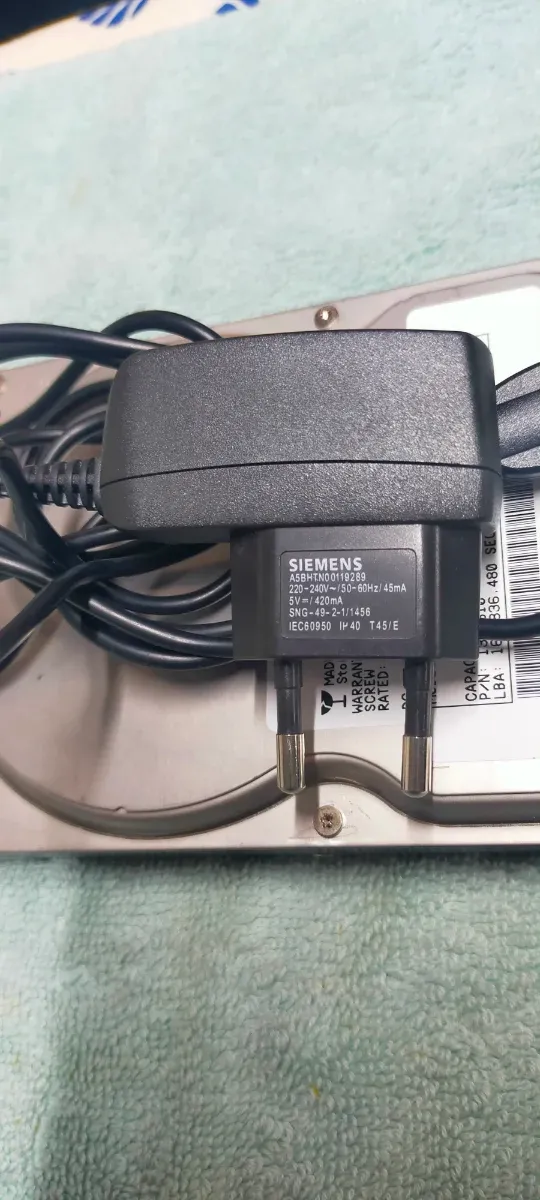 Cargador Siemens Móvil