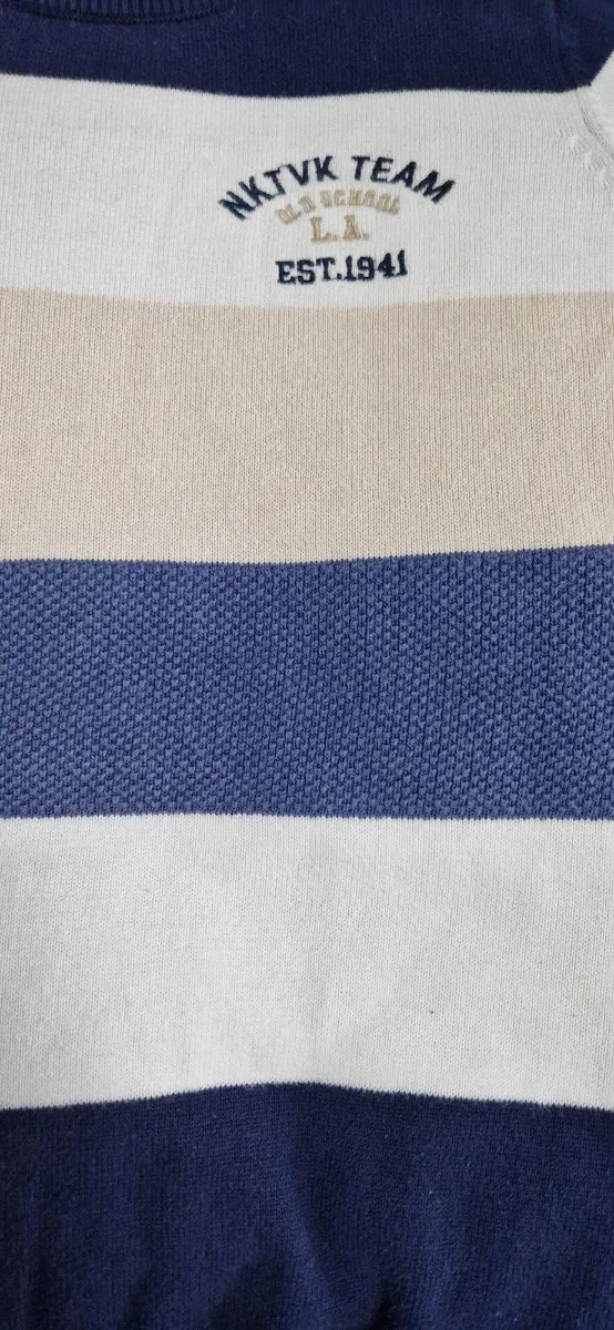 Jersey niño rayas multicolor