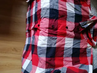 Camisa a cuadros mujer