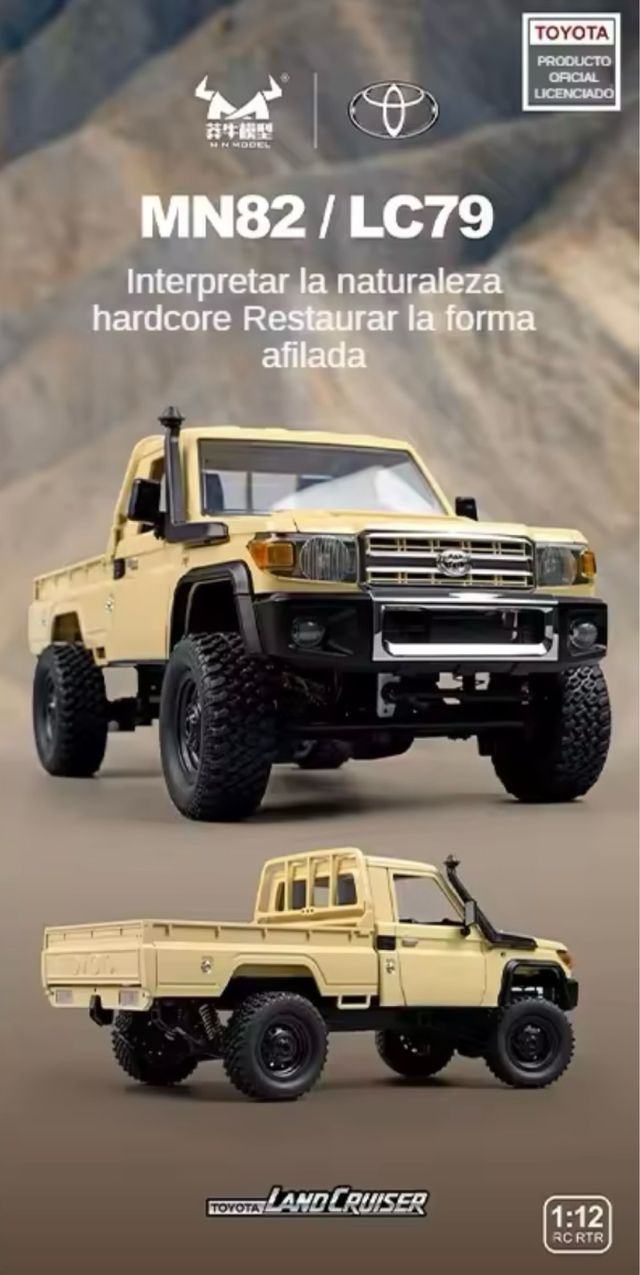 RC Crawler Toyota Land Cruiser 4WD Pick-Up