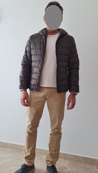 Acolchado ultraligero SLAM hombre