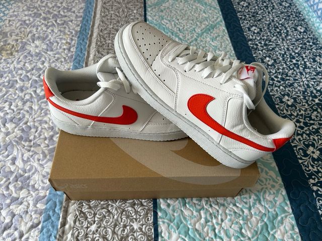 Zapatillas Nike Court Vision Blancas Coral