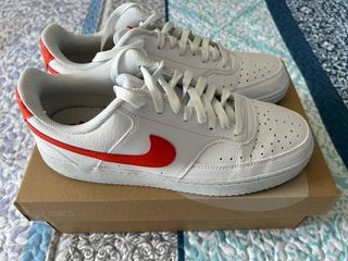 Zapatillas Nike Court Vision Blancas Coral