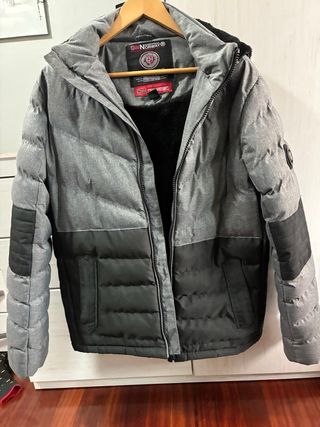 Chaqueta Norway gris y negra