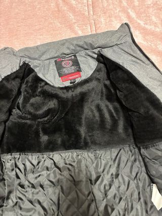 Chaqueta Norway gris y negra