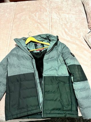 Chaqueta Norway gris y negra