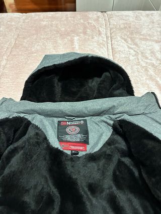 Chaqueta Norway gris y negra