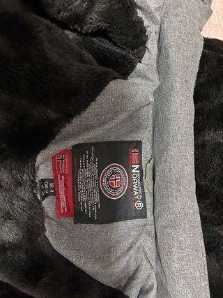 Chaqueta Norway gris y negra