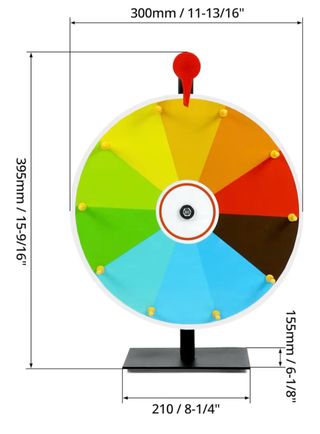 Ruleta de sorteo 4 unidades