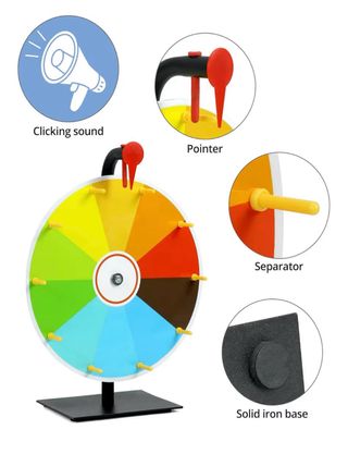 Ruleta de sorteo 4 unidades