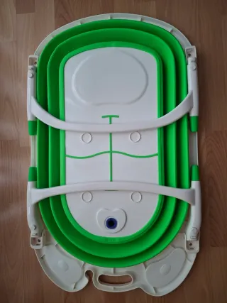 Bañera Plegable Bebé Verde