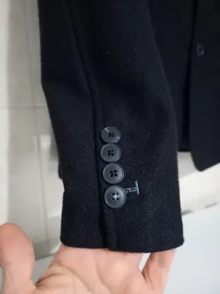 Chaqueta de hombre azul marino