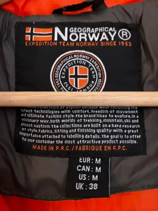 Chaqueta Geographical Norway verde olivo