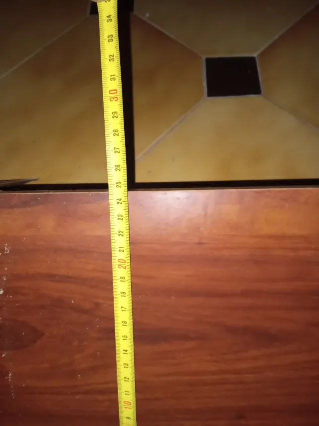 Tabla estantería madera y metal