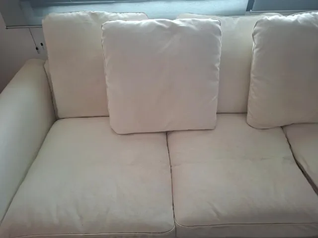 Sofá Ikea Blanco 3/4 Plazas