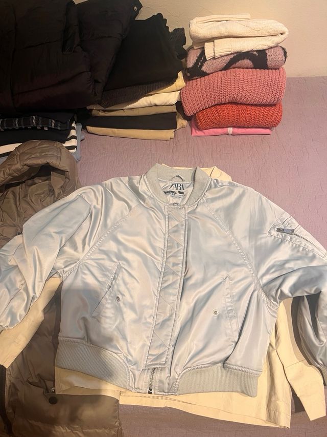 Lote de chaquetas y chalecos niña 8/9 años