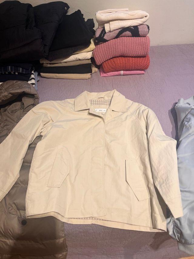 Lote de chaquetas y chalecos niña 8/9 años