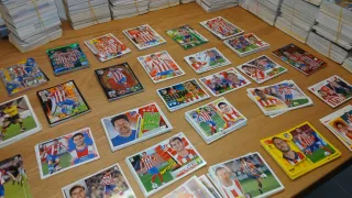 260 cromos ATLÉTICO DE MADRID. Lote