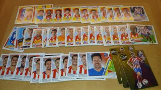 260 cromos ATLÉTICO DE MADRID. Lote