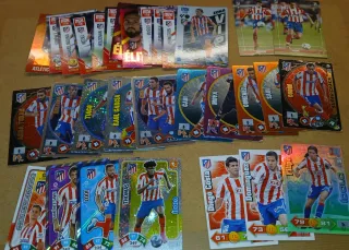 260 cromos ATLÉTICO DE MADRID. Lote