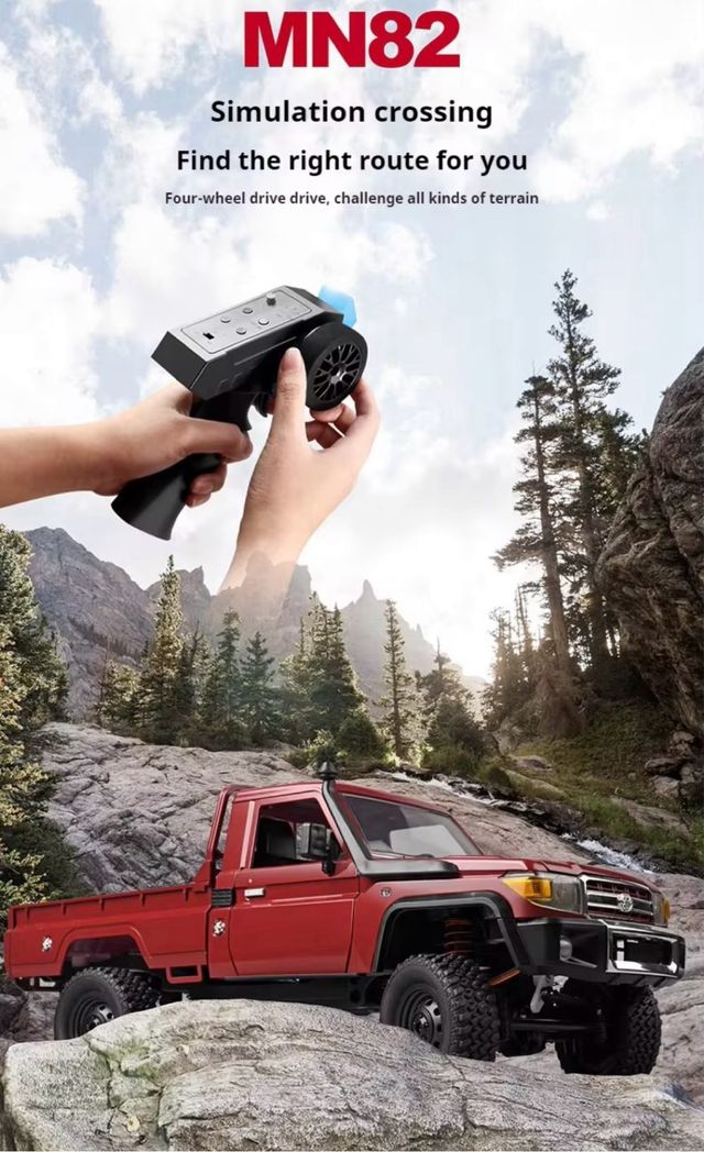 RC Crawler Toyota Land Cruiser 4WD Pick-Up