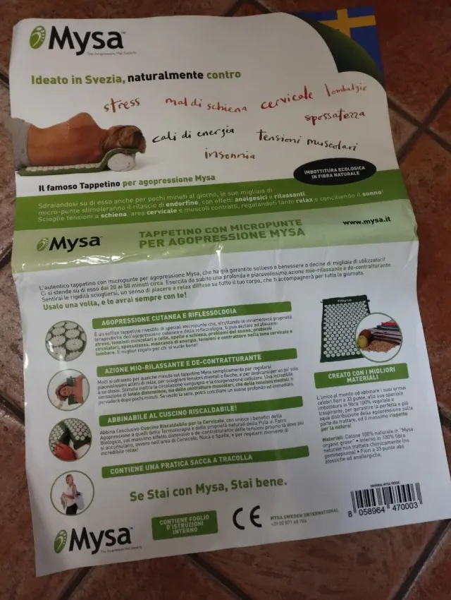 Tappetino agopressione Mysa