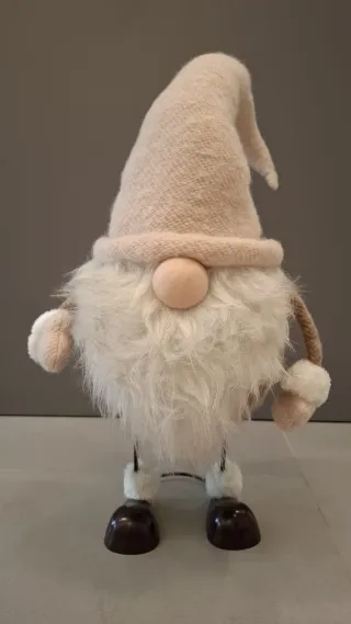 Gnomo Beige e Bianco