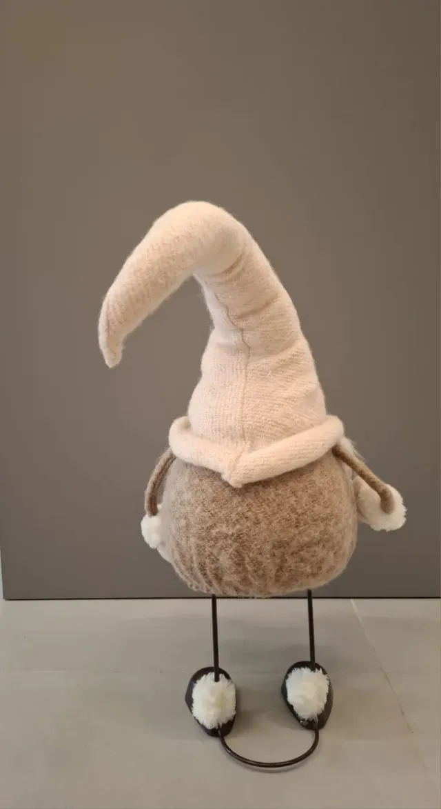 Gnomo Beige e Bianco