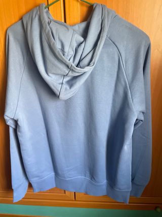 Sudadera New Balance Azul Mujer