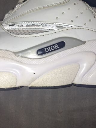 Dior B22 Talla 43 Blanco Plata