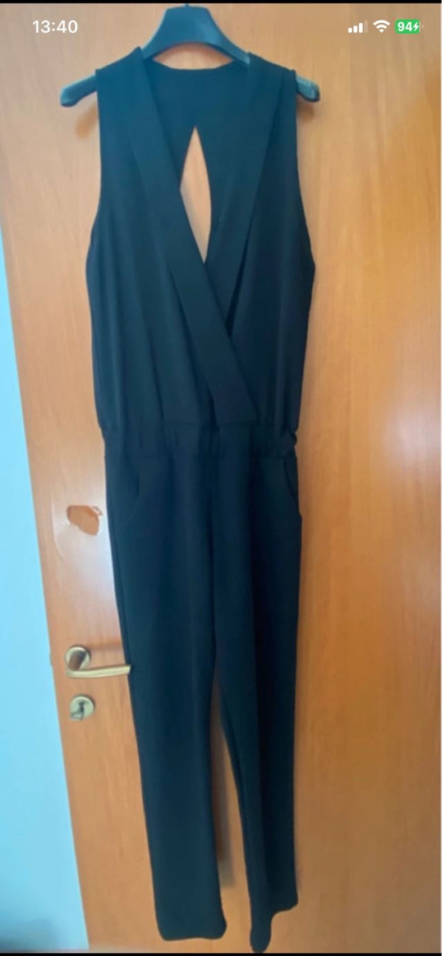 Tuta intera donna nera