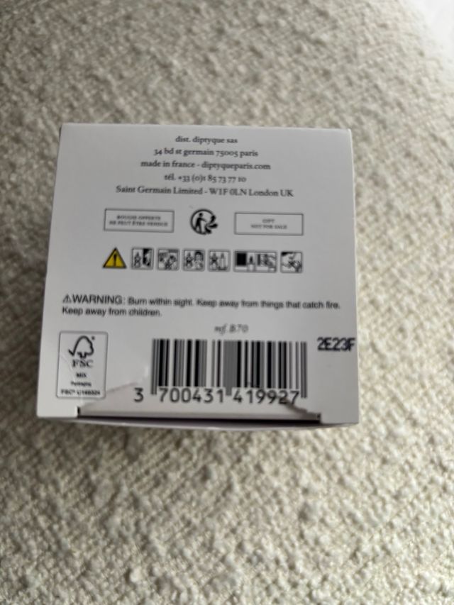 Candela profumata Diptyque Baies 70g