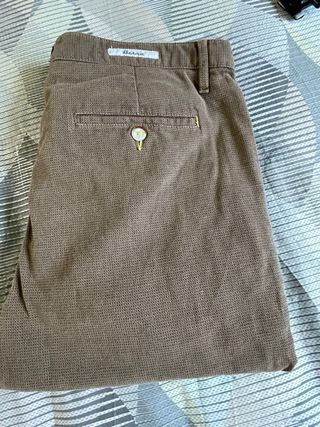 Pantaloni marroni uomo