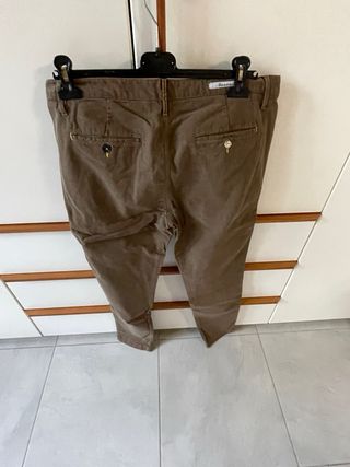 Pantaloni marroni uomo