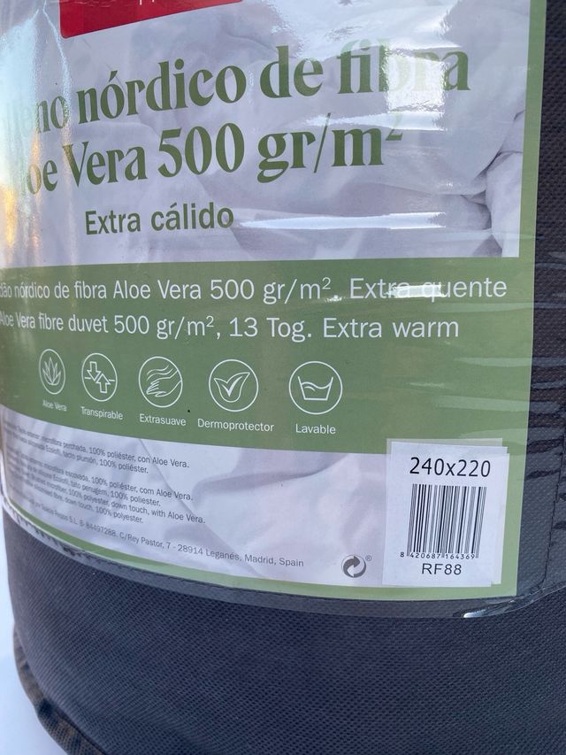 Edredón Pikolin Home 240x220 Fibra 500gr