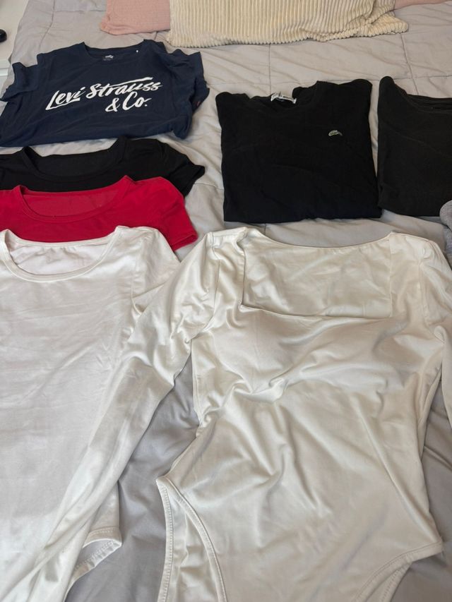 Pack 3 Camisetas: Lacoste, Nike, Levi's