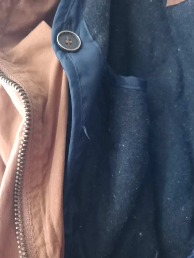 Chaqueta Marrón con forro desmontable