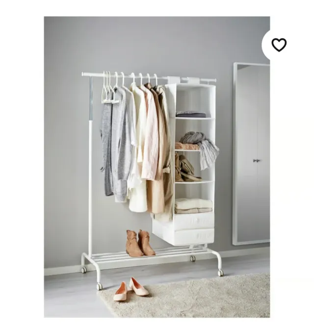 Perchero Burro RIGGA IKEA Blanco