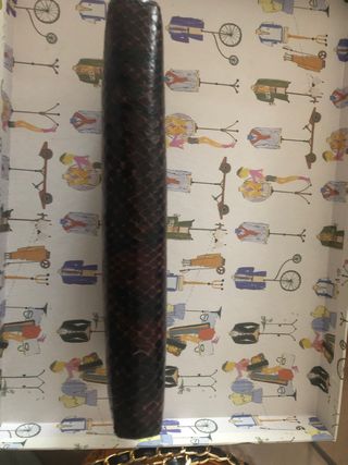 Cartera UTERQUE piel serpiente marrón