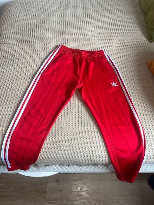 Conjunto Adidas Chándal Rojo Talla S